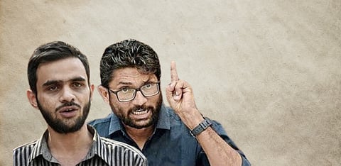 Umar Khalid and Jignesh Mevani experience the high-handedness of law