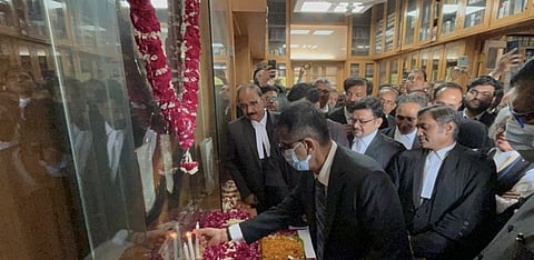 CJI pays homage to Dr B.R. Ambedkar on the eve of his 132nd birth anniversary
