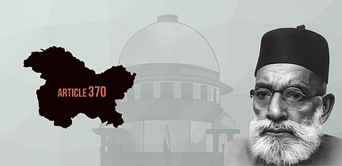 How Maulana Hasrat Mohani summed up the first ten days of hearings In Re Article 370