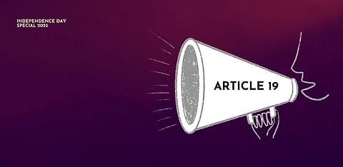 Free speech underpins all other freedoms