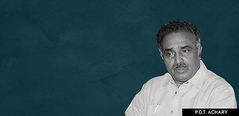 A Hard Year For Federalism— Part 3 of the interview with P.D.T. Achary