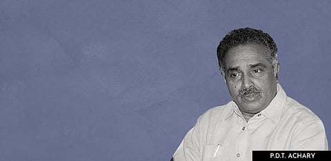 A Hard Year For Federalism— Part 4 of the interview with P.D.T. Achary