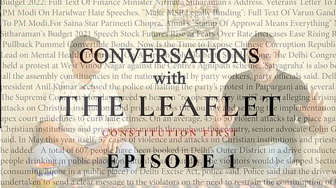 What are the three new criminal laws all about? Part 1