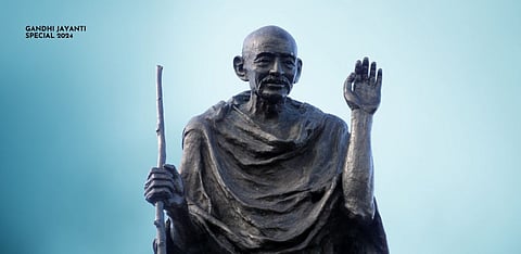 Gandhian influence on the constitutional movement for Independence