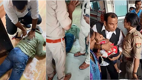 यूपी: जज की मौजूदगी में एससी-एसटी कोर्ट में कुख्यात अपराधी की गोली मारकर हत्या, 18 महीने की बच्ची को लगी गोली