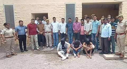 तीनों आरोपियों के पुलिस ने किया गिरफ्तार