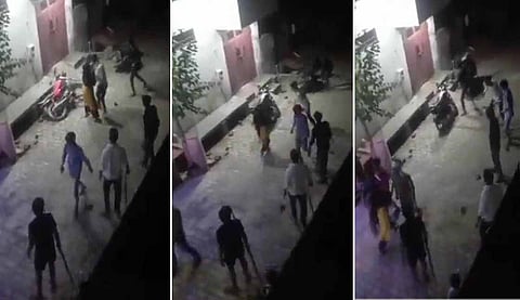 तोड़फोड़ का वीडियो वायरल