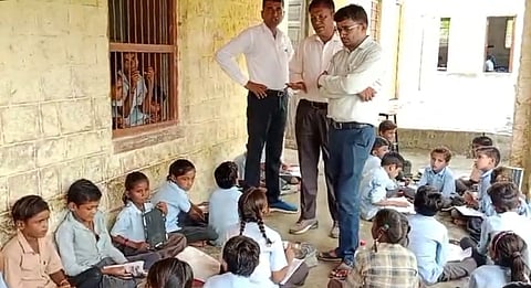बाड़मेर स्कूल में जांच के लिए पहुंची विभागीय टीम