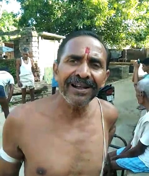 आरोपी व्यक्ति।