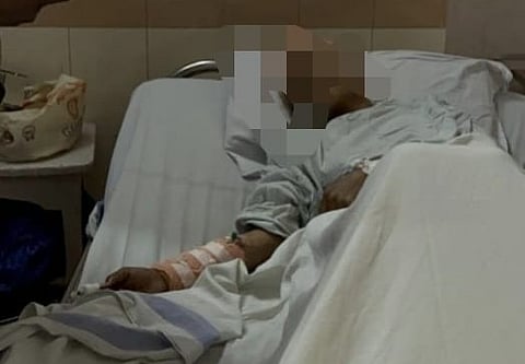 आइसीएयू में भर्ती पूर्व सैन्यकर्मी की बेटी