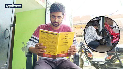 कठिन परिस्थितियों में अहद अहमद ने पीसीएस जे की परीक्षा पास की.