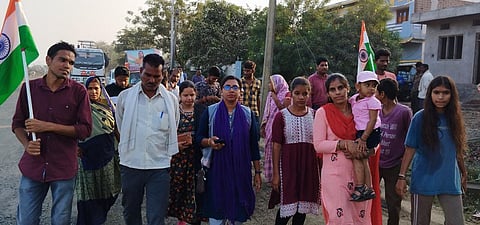 नौकरी से इस्तीफा मंजूर करवाने के लिए न्याय यात्रा कर रही हैं छतरपुर की डिप्टी कलेक्टर निशा बांगरे.