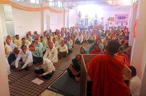 जयपुर में आयोजित कार्यक्रम में उपस्थित लोग