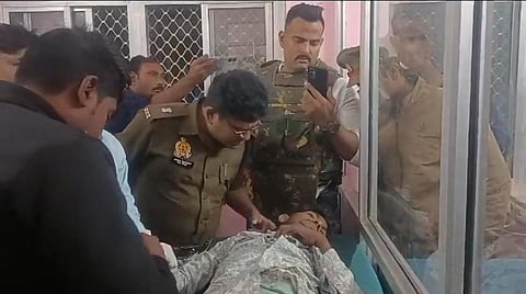 आरोपी अस्पताल में भर्ती