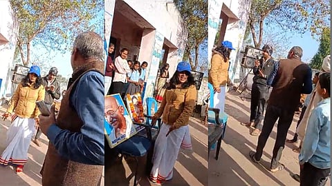 घटना स्थल पर मौजूद लोग