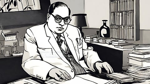 बाबा साहेब भीमराव अंबेडकर.