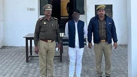 पुलिस गिरफ्त में दलित नेता