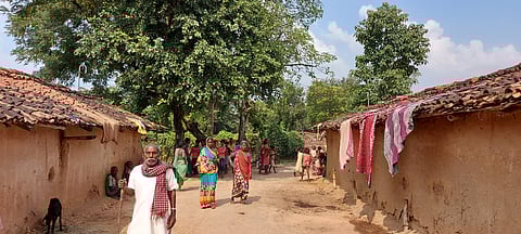 मुसहर समुदाय की एक बस्ती