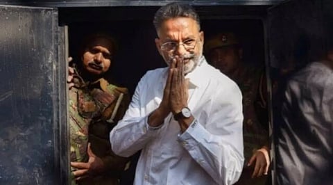 पूर्व विधायक मुख्तार अंसारी.