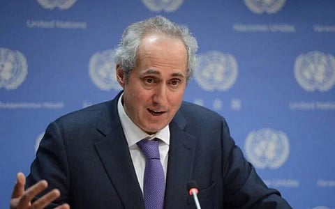 संयुक्त राष्ट्र महासचिव के प्रवक्ता स्टीफन दुजारिक