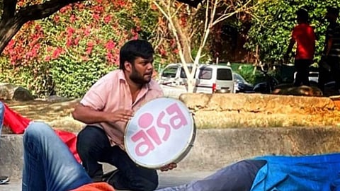 JNUSU अध्यक्ष धनंजय.