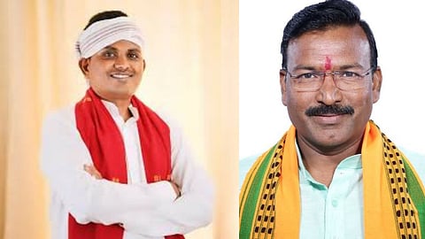 पोरलाल खरते, कांग्रेस प्रत्याशी, सांसद गजेंद्र उमराव सिंह, भाजपा प्रत्याशी