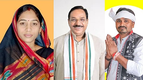 अनिता नागर चौहान, कांतिलाल भूरिया, बालू सिंह गामड़.