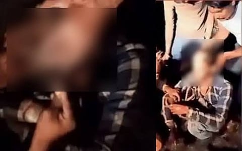 मध्य प्रदेश: युवक को पीटा और जूतों की माला पहनाकर किया बेइज्जत!