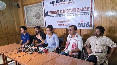 दिल्ली: NEET मामले पर AISA छात्र विंग 19-20 जून को करेगा हड़ताल