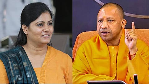 केंद्रीय मंत्री अनुप्रिया पटेल और मुख्यमंत्री योगी आदित्यनाथ