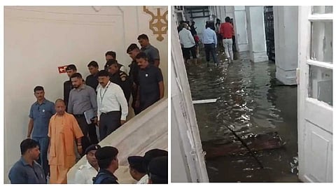 हाल-ए-उत्तर प्रदेश: विधान भवन में भरा बारिश का पानी, प्रदेश का क्या होगा?