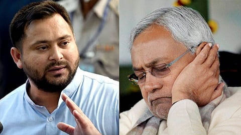 पूर्व उप मुख्यमंत्री तेजस्वी यादव और सीएम नीतीश कुमार, बिहार