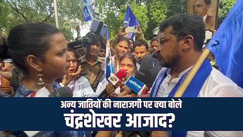 सांसद, चंद्रशेखर आजाद के साथ द मूकनायक की खास बातचीत