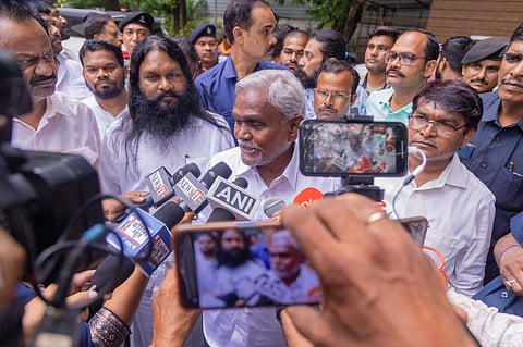 केसरिया रंग में रंगे 'कोल्हान टाइगर', पूर्व CM अर्जुन मुंडा ने लिखा- स्वागत है!