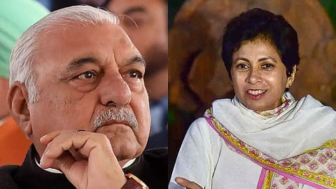 भूपेंद्र सिंह हुड्डा और कुमारी शैलजा