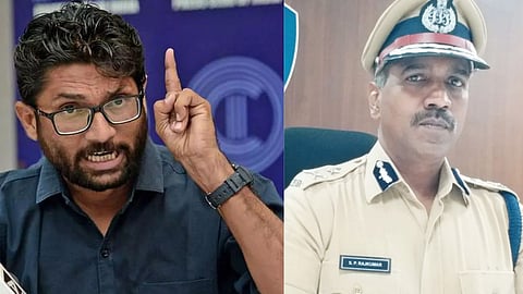 विधायक जिग्नेश मेवानीऔर ADGP राजकुमार पांडियन