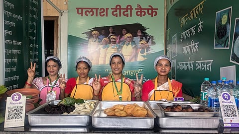 पलाश एक ऐसा ब्रांड है, जिसका उद्देश्य राज्य की ग्रामीण महिला उद्यमियों द्वारा चलाए जा रहे विभिन्न प्रकार के उद्यमों को एक छत के नीचे लाना है, जिससे उन्हें एक मजबूत प्रतिनिधित्व मिले।