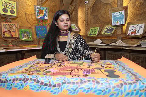 भील चित्रकार अंजली बरिया