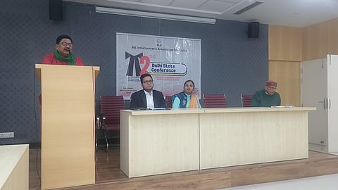 ऑल इंडिया लॉयर्स एसोसिएशन फॉर जस्टिस  कार्यक्रम में आए हुए मेहमान