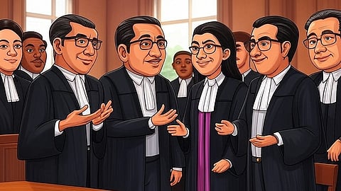 वकीलों एक एक समूह