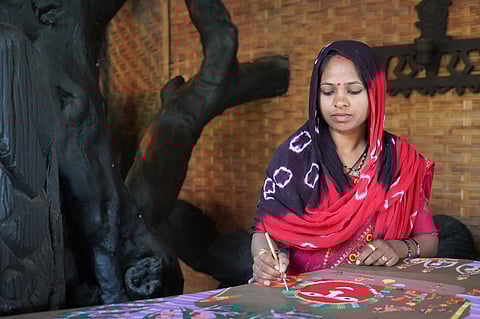 भील चित्रकार पायल मेडा