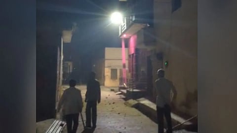 घटना के समय की तस्वीर