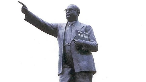 Statue of Baba Saheb Dr. Ambedkar. Symbolic picture