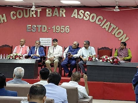 MP हाईकोर्ट में पहली बार मनाई गई डॉ. अंबेडकर की जयंती, मुख्य न्यायाधीश सुरेश कुमार कैत ने कहा, "बाबा साहब के आदर्शों को जीवन में उतारना जरूरी है"