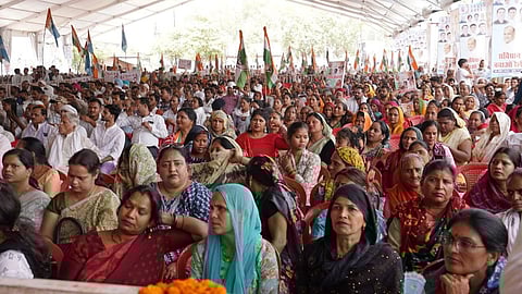 ग्वालियर में संविधान बचाव रैली