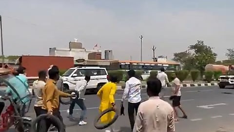 Attack on the convoy of SP MP Ramji Lal Suman