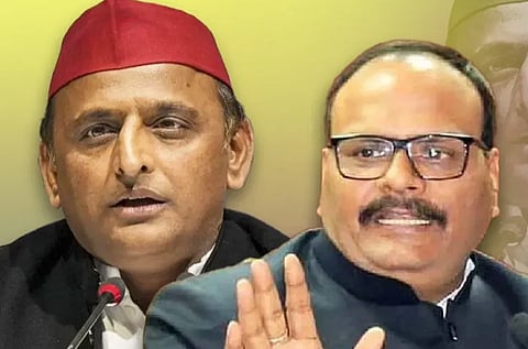 यूपी में DNA विवाद: डिप्टी CM ने अखिलेश यादव से कहा— अपनी पार्टी को इस स्तर पर ले आएँगे? सपा अध्यक्ष का जवाब —आप भी ऐसा न थे!