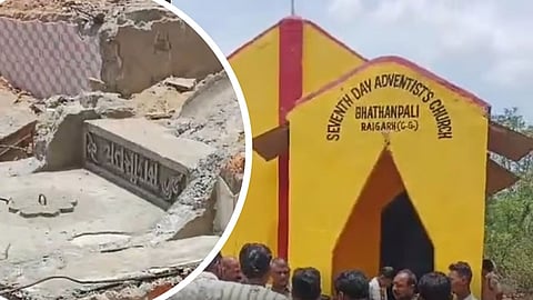 Tension in Raigarh as Dalit Christian Family Demolishes Temple
