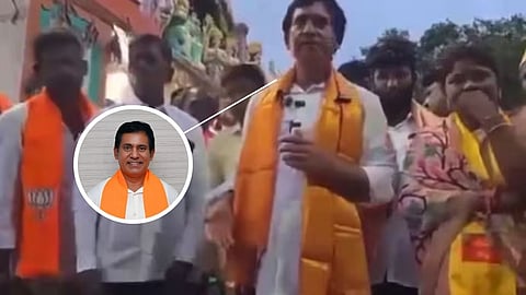 BJP MLA PV Parthasarathi Sparks Outrage After Allegedly Humiliating Dalit Sarpanch in Andhra Pradesh