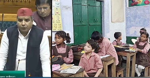UP School Closure Issue: SP MPs Slam Yogi Govt Over Education vs Liquor Shops